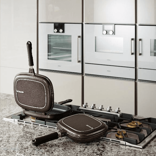 Memasak Tanpa Minyak dengan Happycall Double Pan
