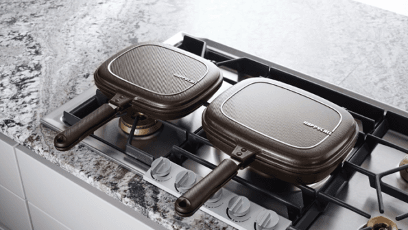 Perbedaan Happycall Titanium Double Pan dan Standard