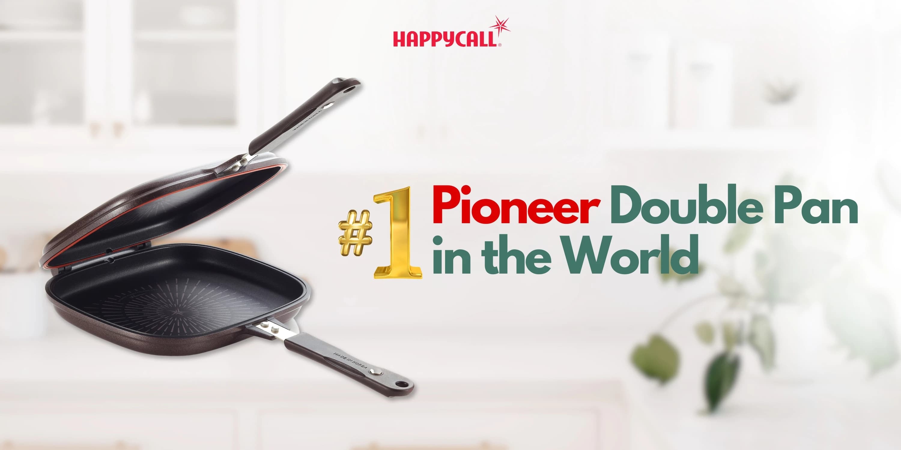 Happycall #1 Pioneer Double Pan in the World